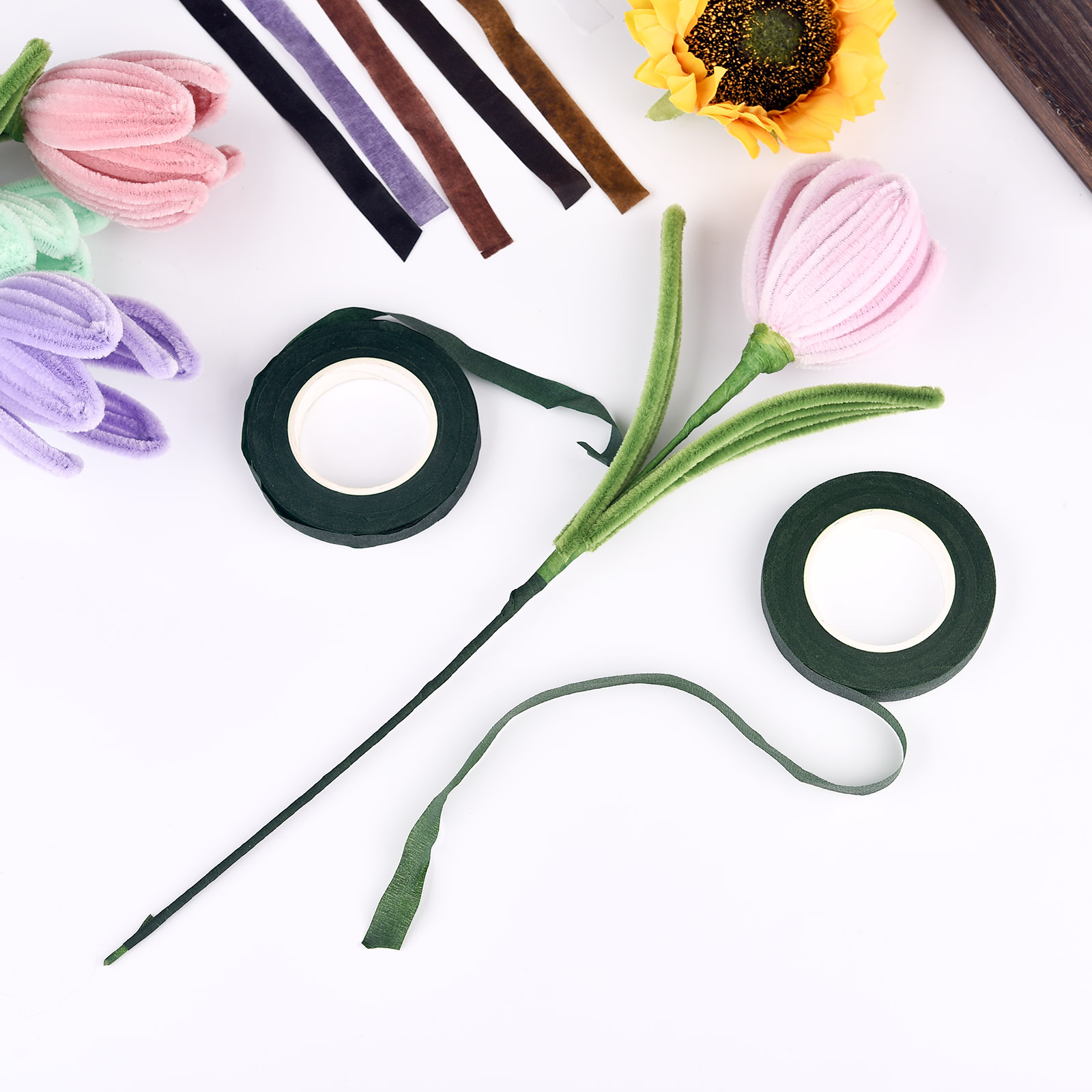 30yards Floral Stem Tape Corsa - Supply For Florist 评论和价格