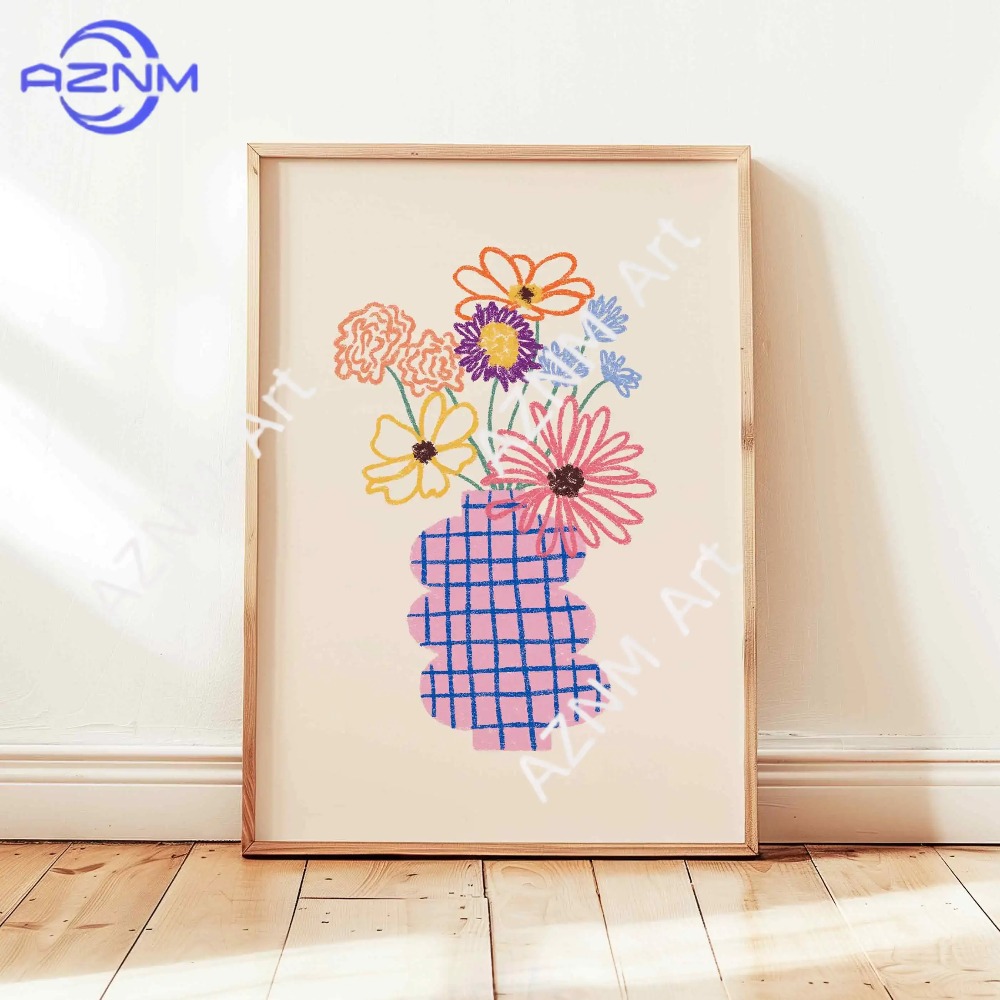 1/3pcs Abstract Flower Vase Pa - Florist Supply Vases 评论和价格