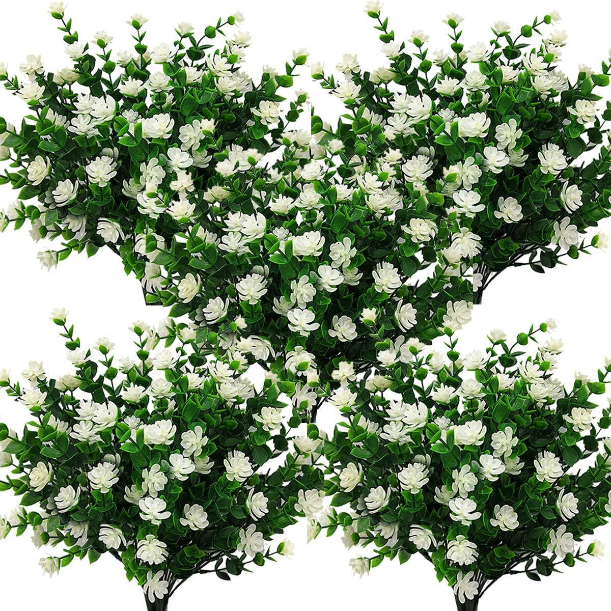 3/6pcs Artificial Plant Flower - Florist Supply Vases 评论和价格