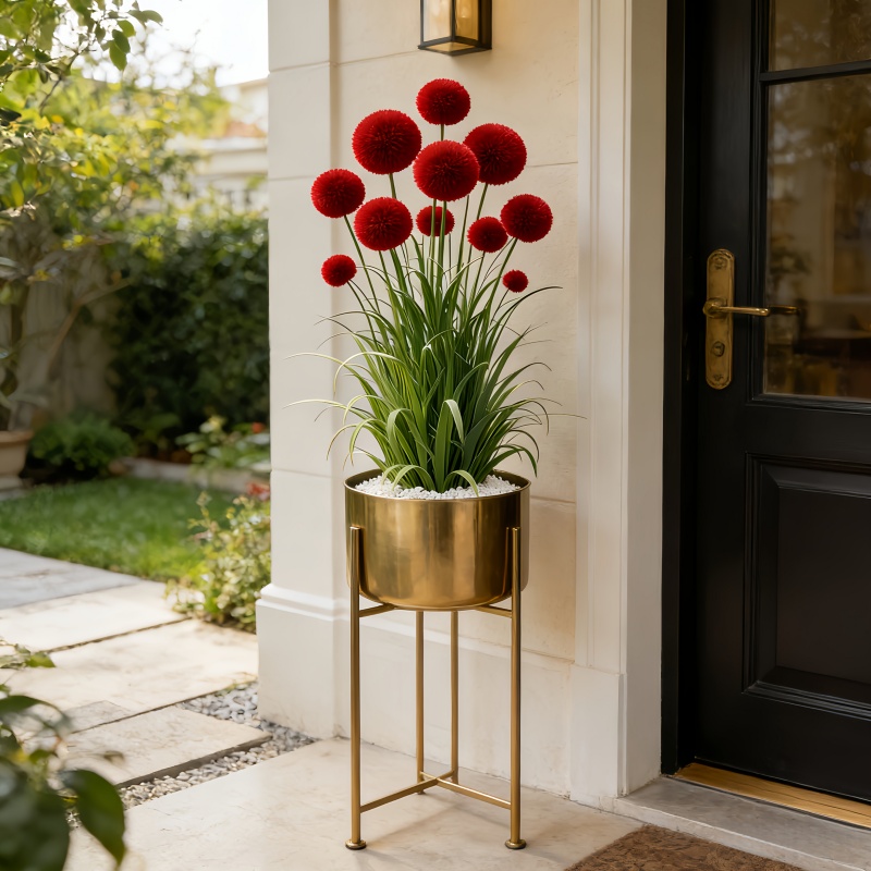 4 Pieces = 12 Stems, Vase Not  - Florist Supply Vases 评论和价格