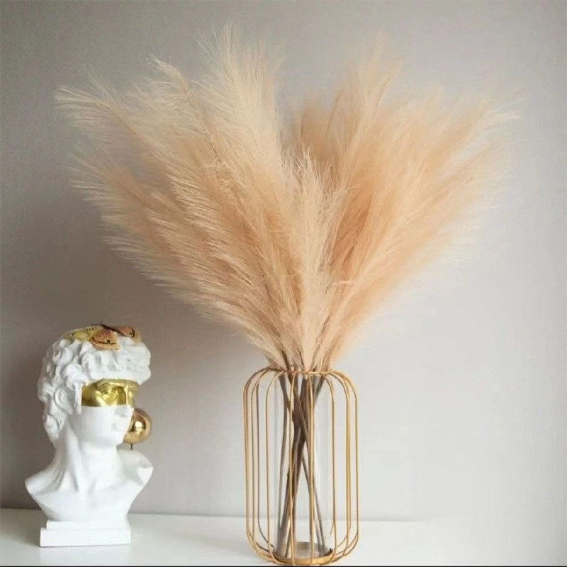 10PCS Artificial Pompous Grass - Florist Supply Vases 评论和价格