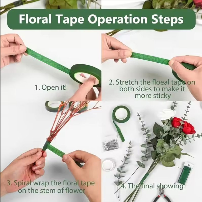 30 Yard 12MM Floral Stem Tape  - Florist Flower Supply 评论和价格