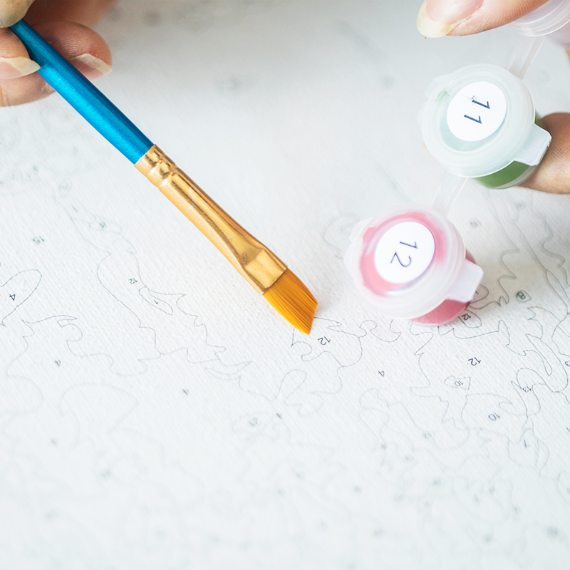 GATYZTORY Flower Paint By Numb - Florist Supply Vases 评论和价格