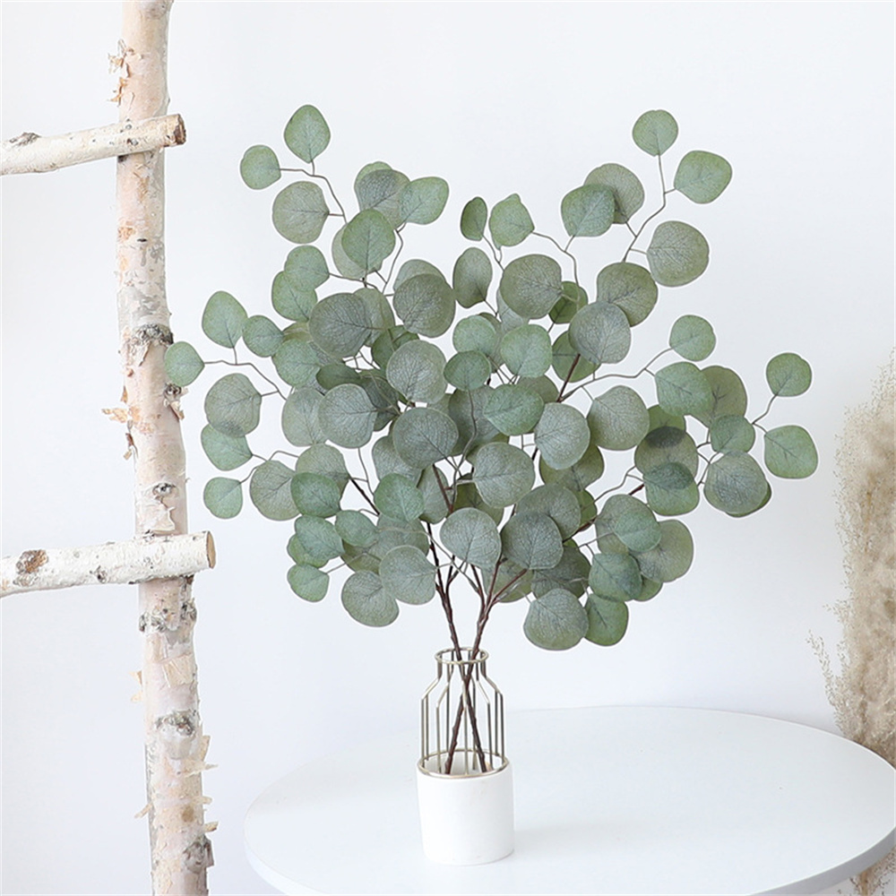 Eucalyptus Leaf Vine Artificia - Florist Supply Vases 评论和价格