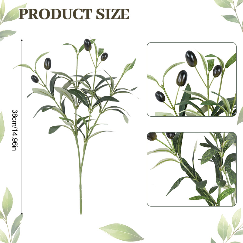 1/3/5Pcs Artificial Plant With - Florist Supply Vases 评论和价格